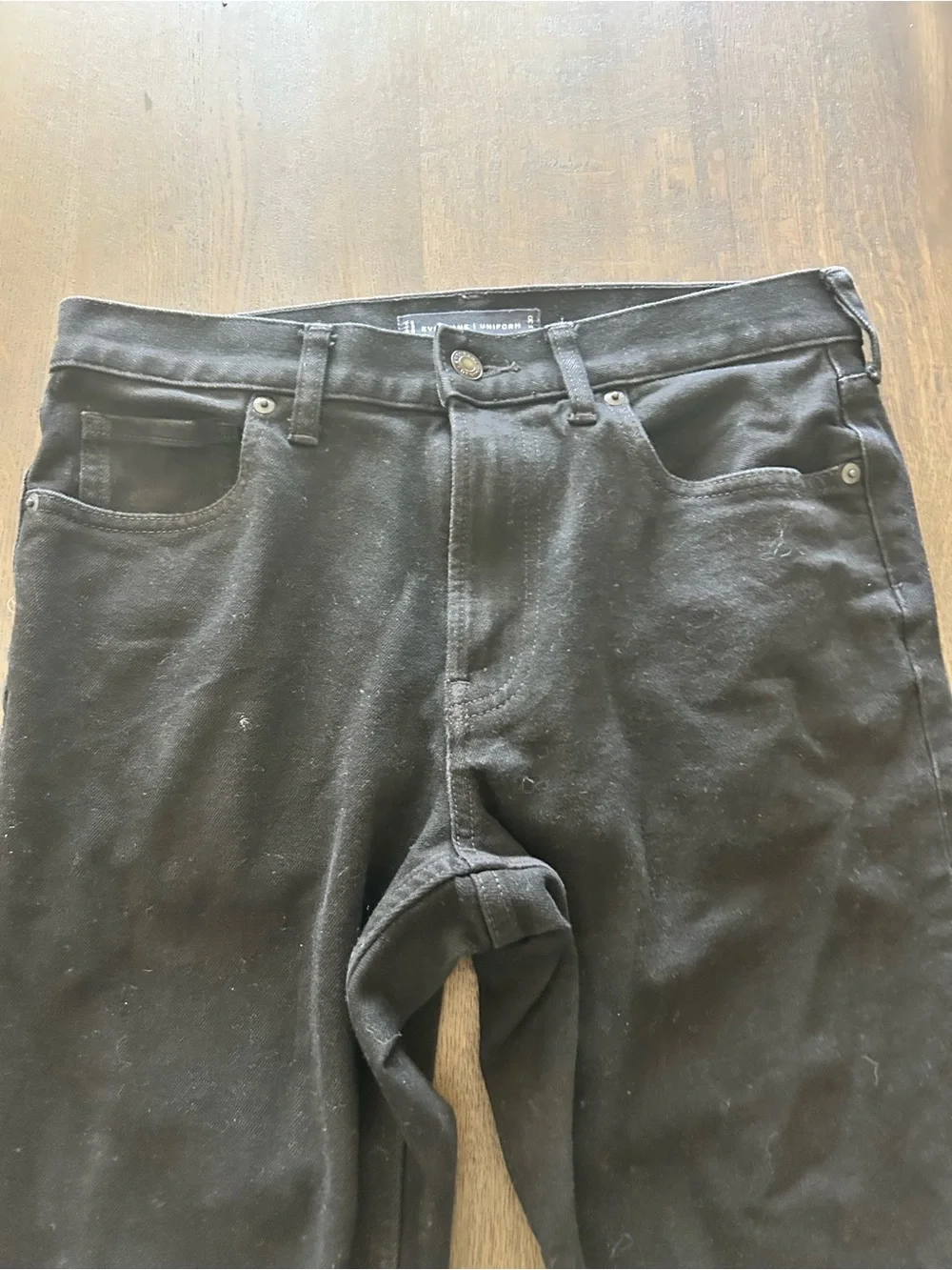 Everlane uniform black jeans